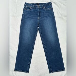 J. Crew Factory Blue Stovepipe Leg Jeans